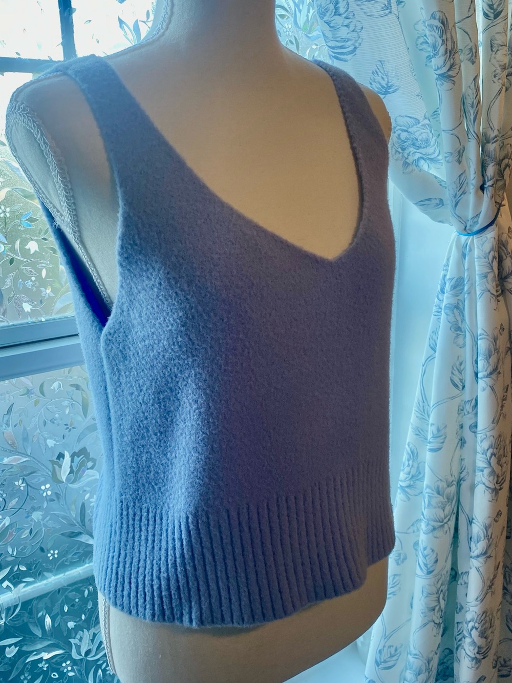 a new day Lavender Plush V-Neck Tank